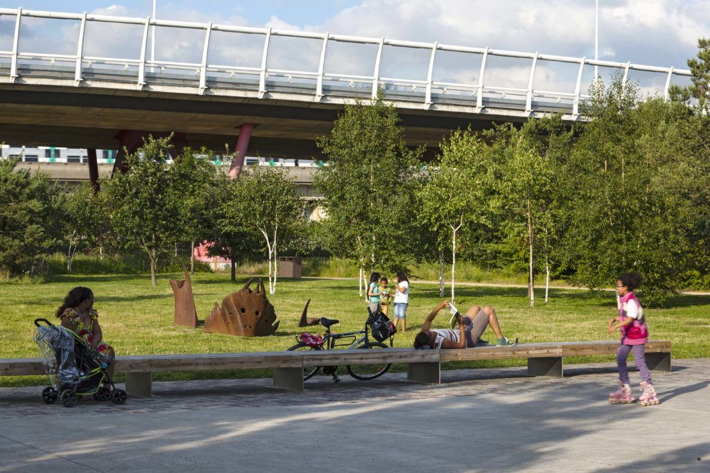 Parc Du Chemin De L Ile Nanterre Mutabilis Paysage Urbanisme